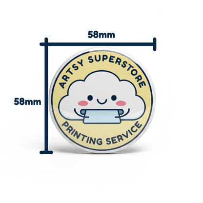 Custom Button Mirror (7 Pcs)