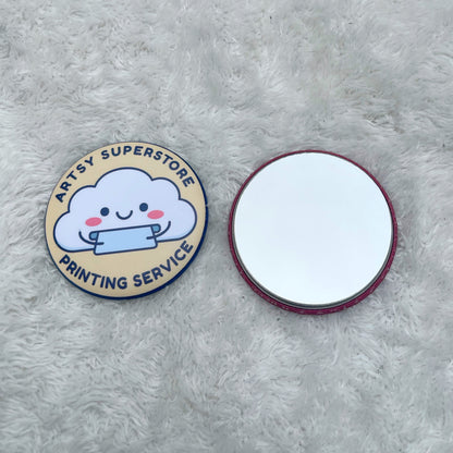 Custom Button Mirror (7 Pcs)
