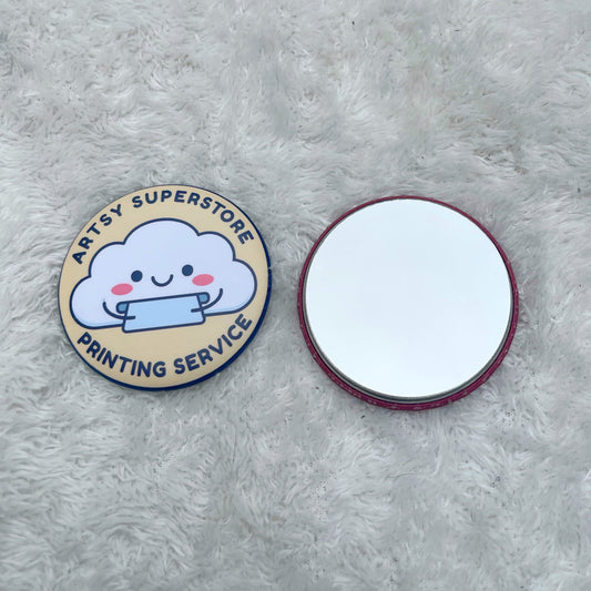 Custom Button Mirror (7 Pcs)