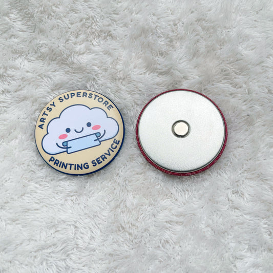 Custom Magnetic Badge (7 Pcs)