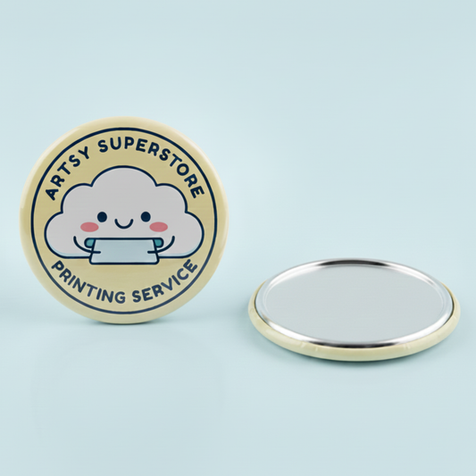 Custom Button Mirror (7 Pcs)