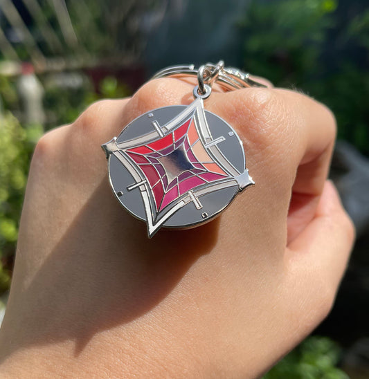 Valorant Rank Enamel Keychains
